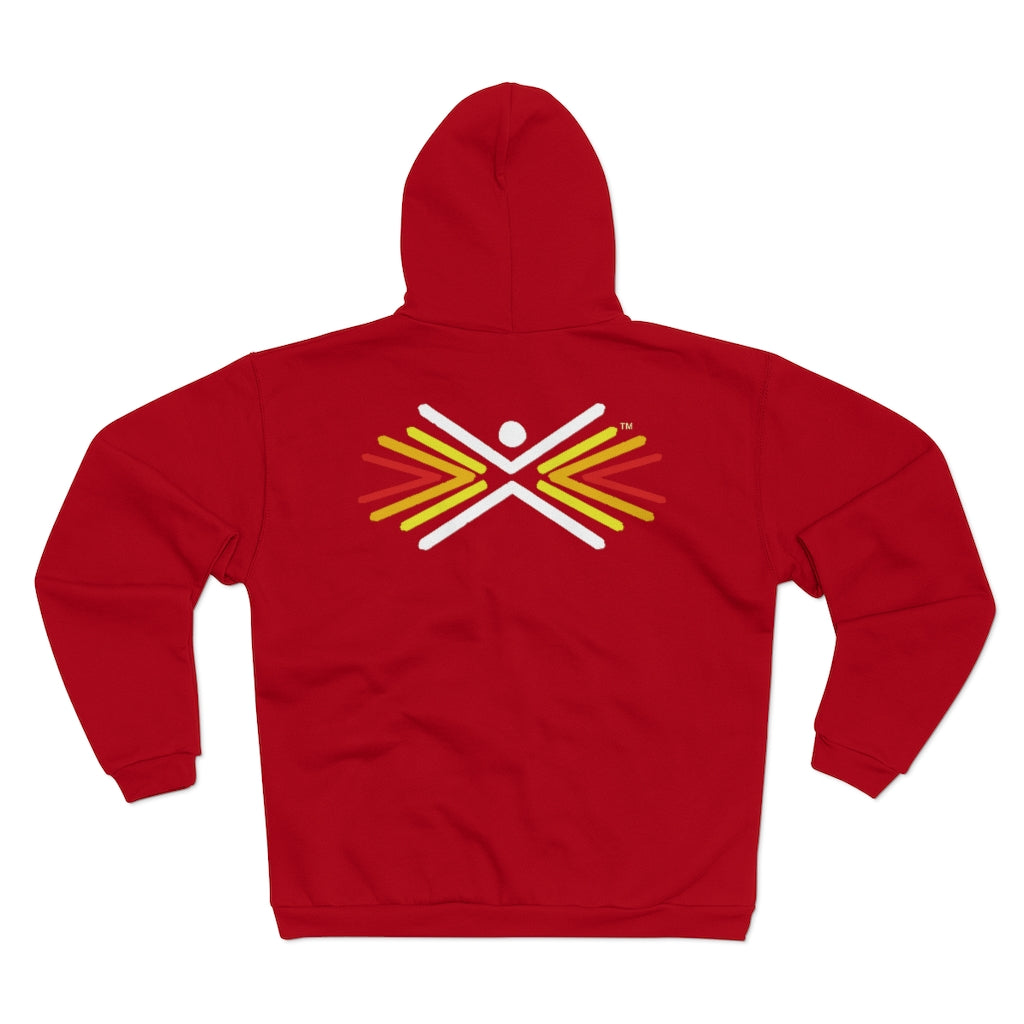 Gun Range Hooded Zip Graphic Sweatshirt