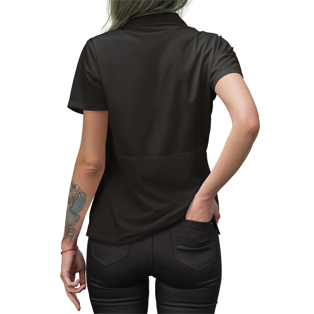 Hot Brass Apparel Women's Embroidered Polo Shirt