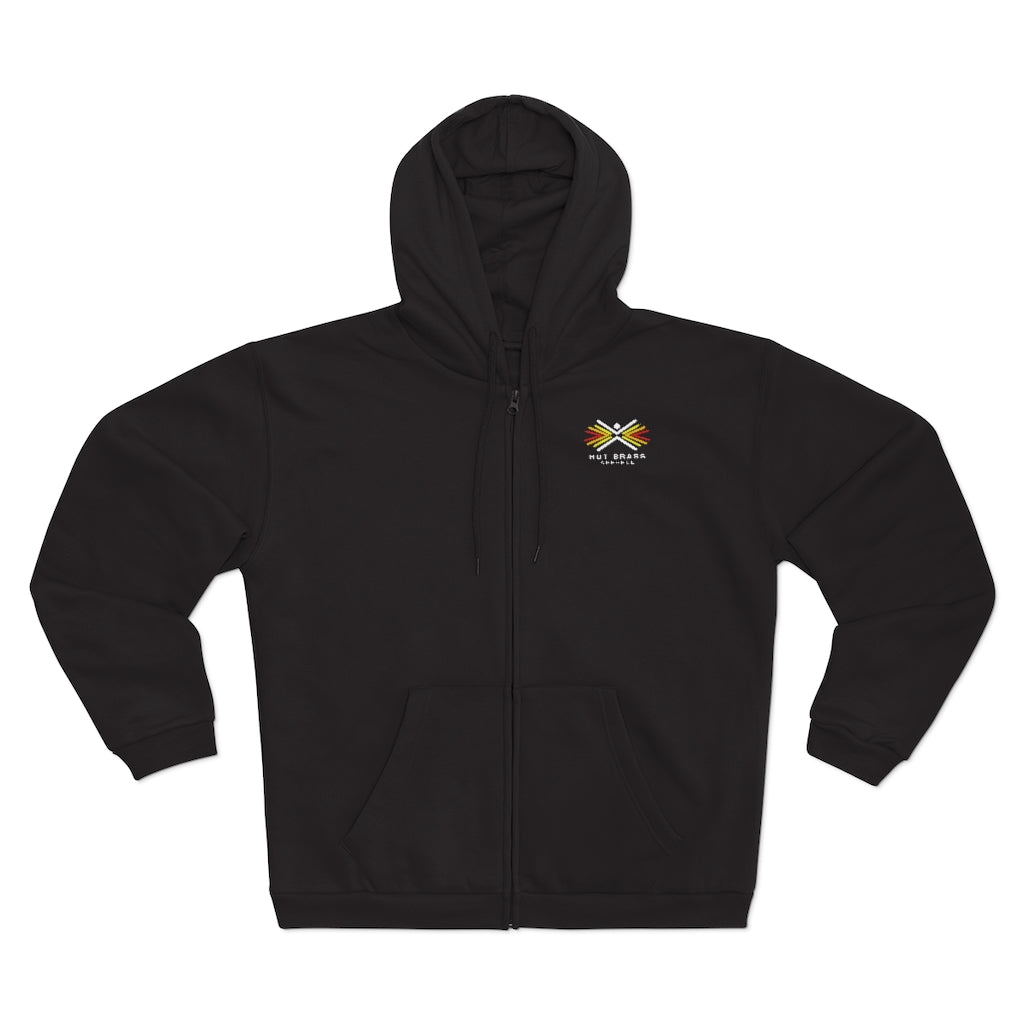 Gun Range Hooded Zip Graphic Sweatshirt