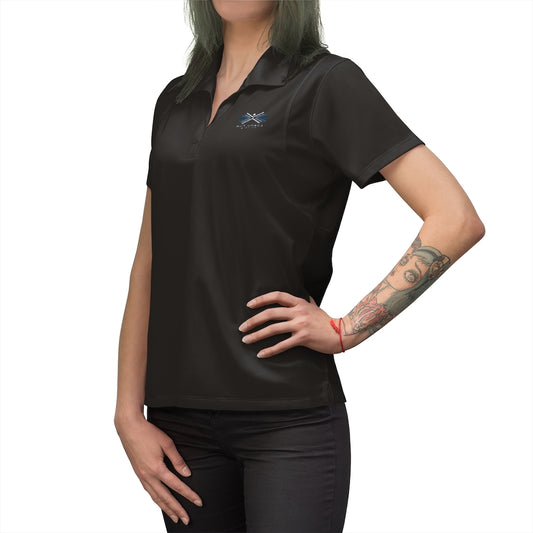 Hot Brass Apparel Women's Embroidered Polo Shirt