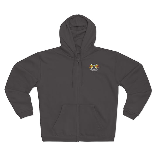 Gun Range Hooded Zip Graphic Sweatshirt