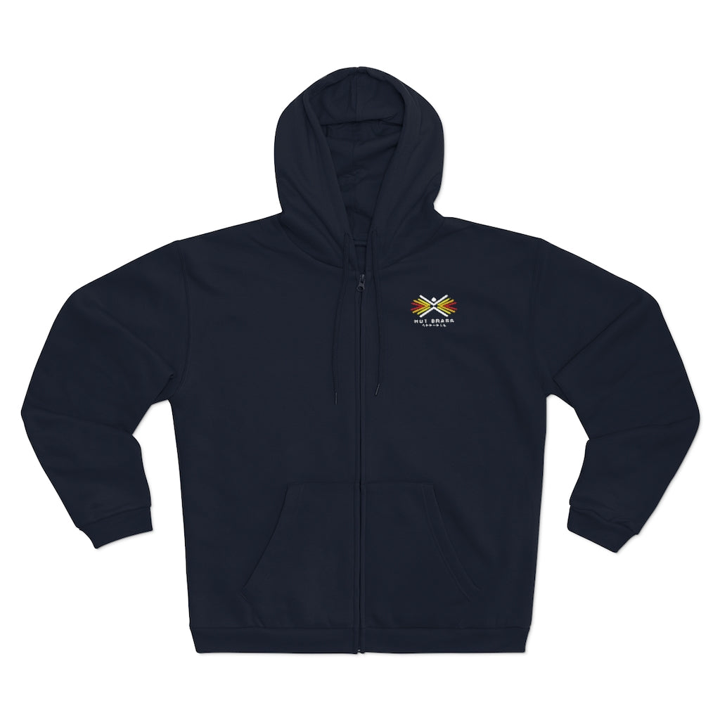 Gun Range Hooded Zip Graphic Sweatshirt