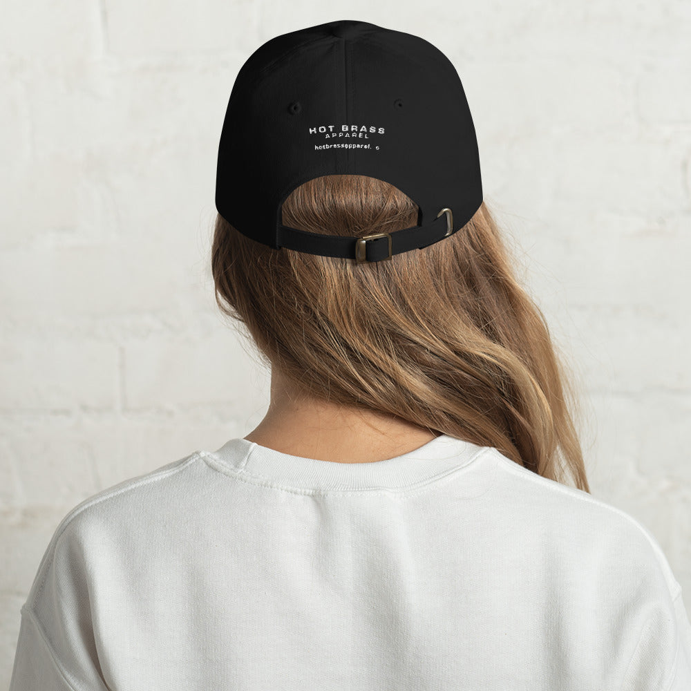 Gun Range Dad Hat with Round Badge