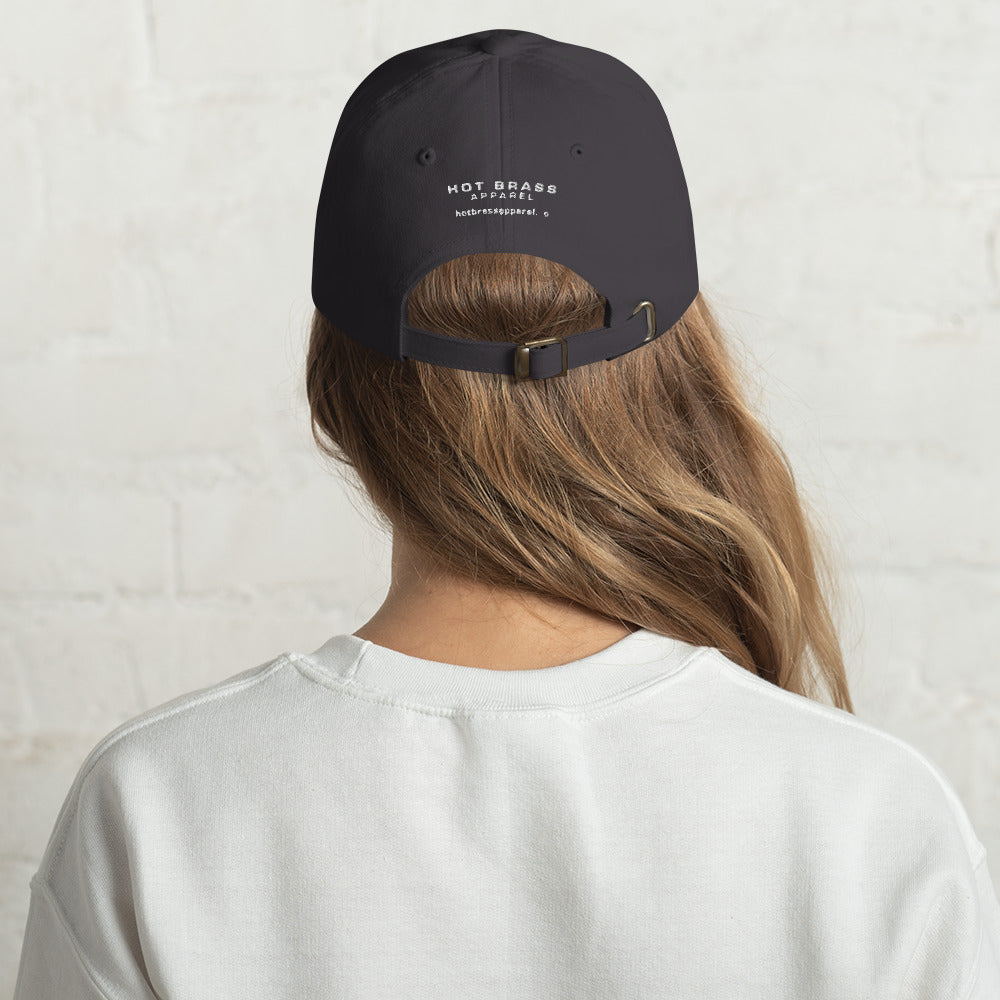 Gun Range Dad Hat with Round Badge