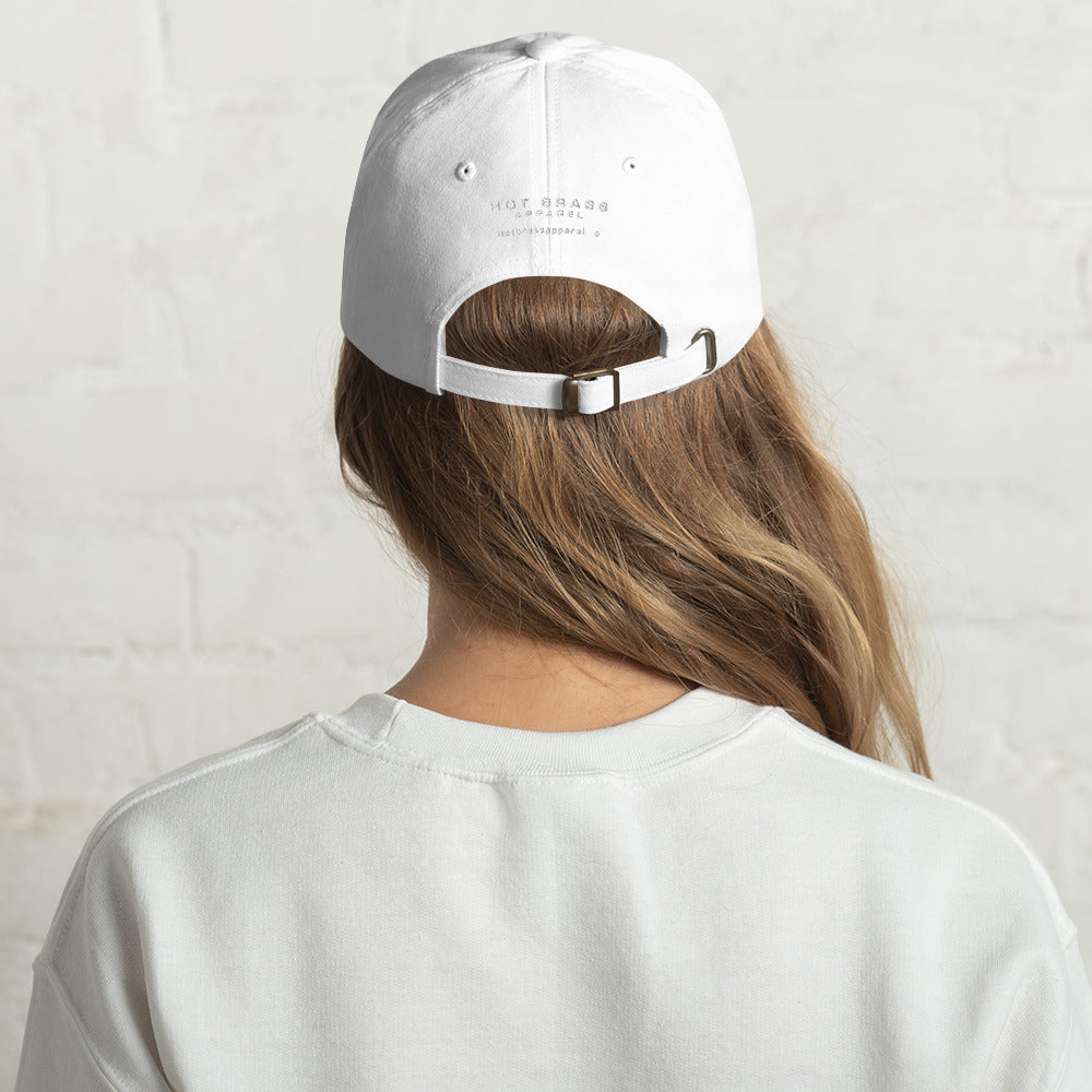 Gun Range Dad Hat with Round Badge