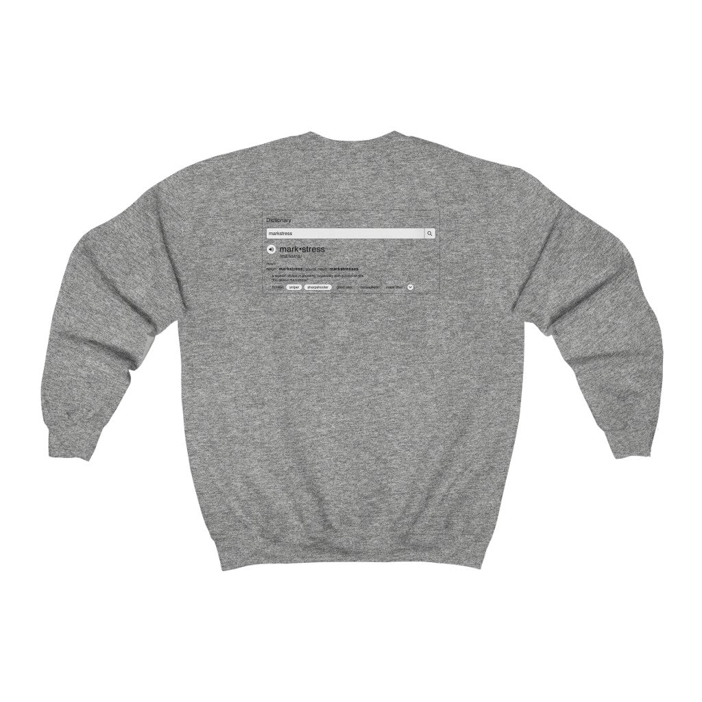 Gun Range "Markstress" Crewneck Sweatshirt