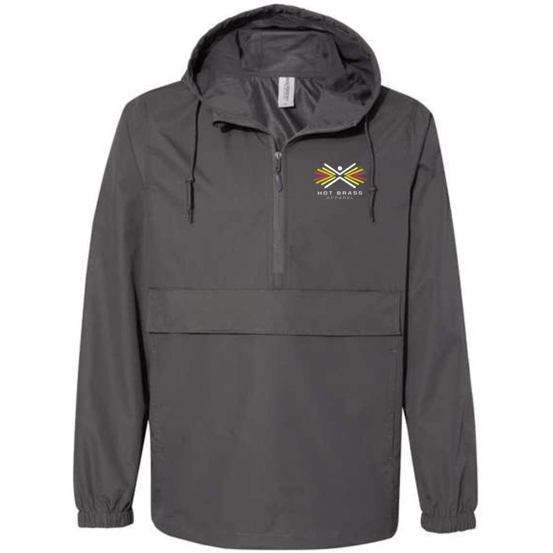 Gun Range Hot Brass Graphic Nylon Anorak