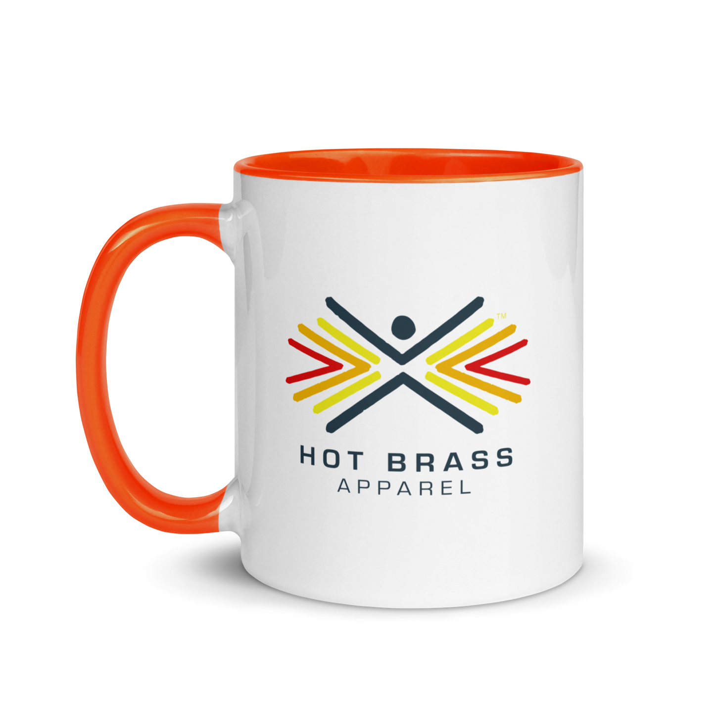 Hot Brass Apparel "Like My Coffee" Mug with Color Inside