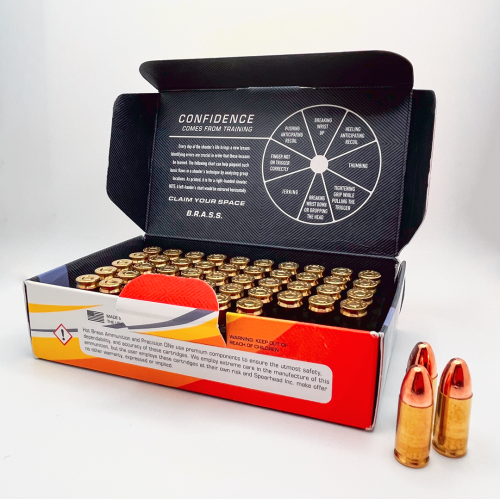 9mm - 124 Grain FMJ Lower Recoil